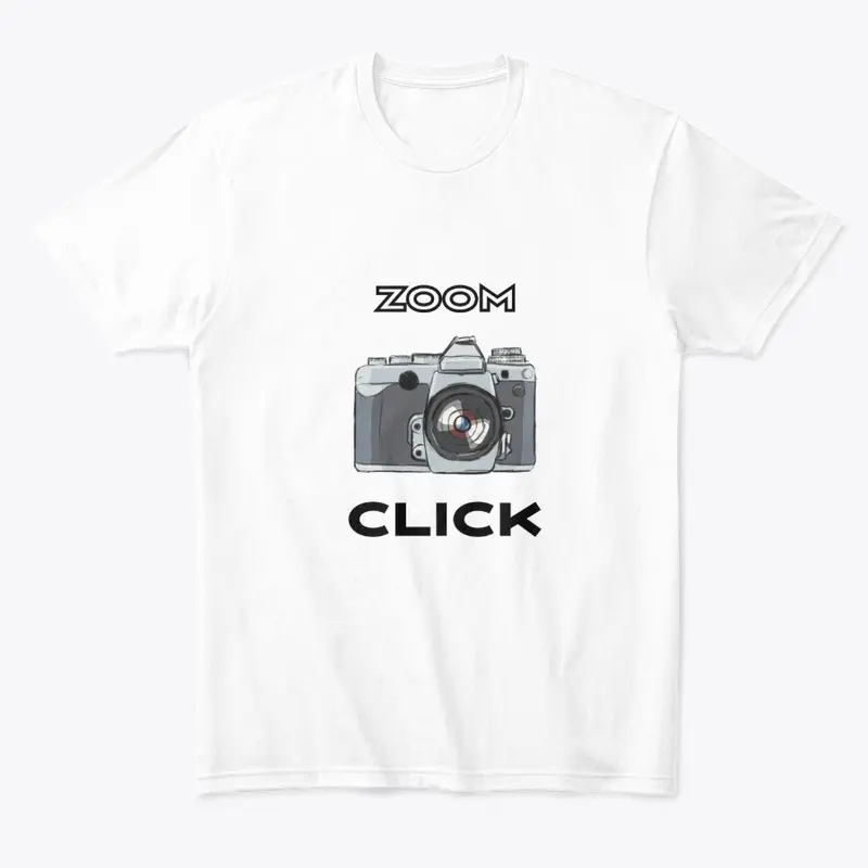 Camera Print T-Shirt for Photographers