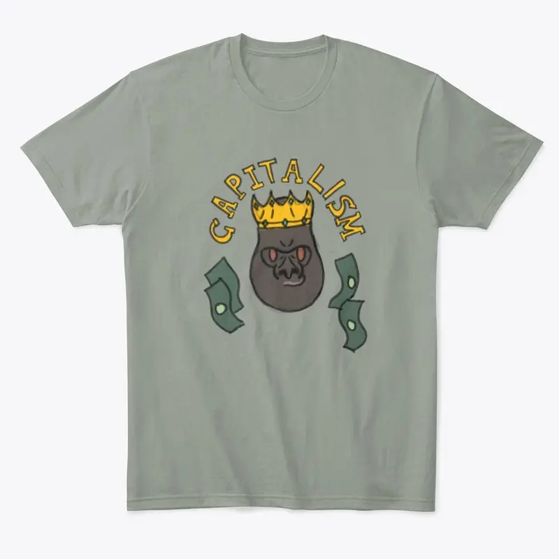 Capitalism Gorilla T-Shirt